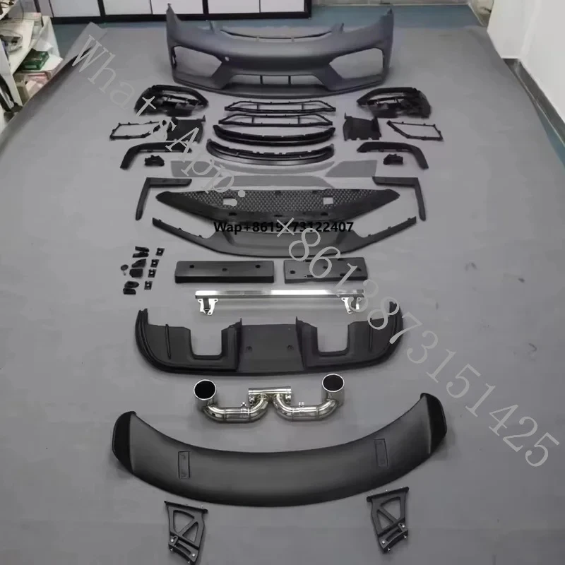 Suitable high-quality body kit 982 GT4 - Complete exterior upgrade