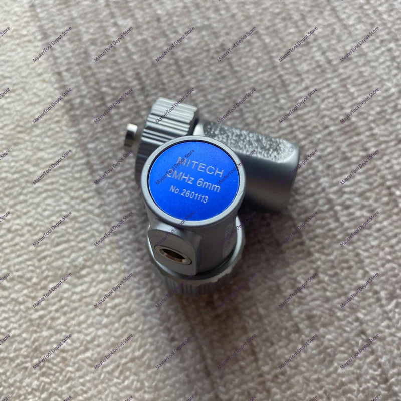 Single Dual Straight Beam Probe Transducer F10 10mm 0.5/1/2/4/5MHz Ultrasonic Flaw Meter Dual Probe Transducer SE NDT Testing