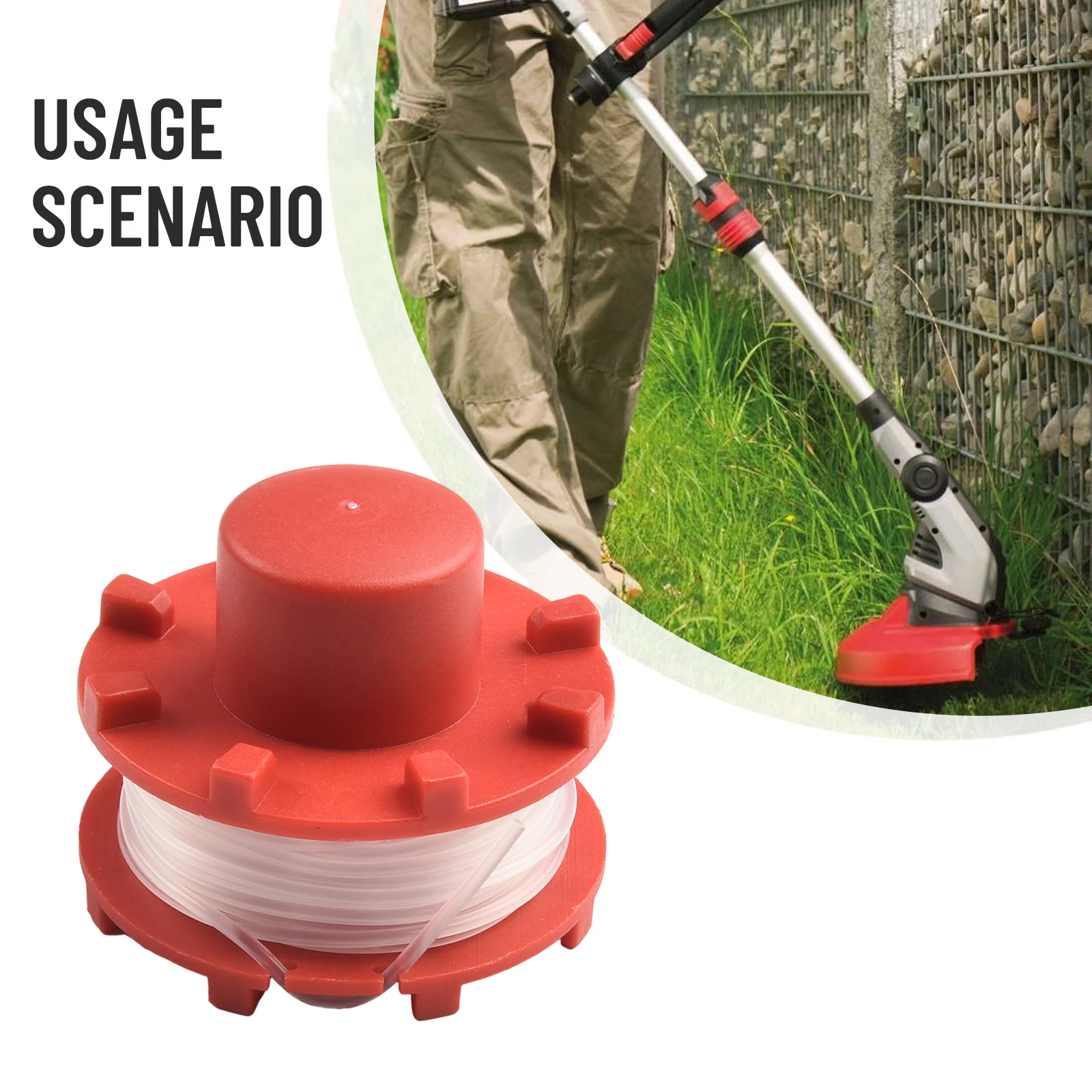 Imagem -04 - Carretel de Linha Aparador de Grama para Gramado Ge-ct 36 30 li e Solo 36 255 bl 18 200 1pc