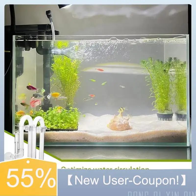 【Fast Delivery】Aquarium Inlet And Outlet Set Aquarium Inflow Outflow Tube Kit Fish Tank Strainer Device External Filtering Repla