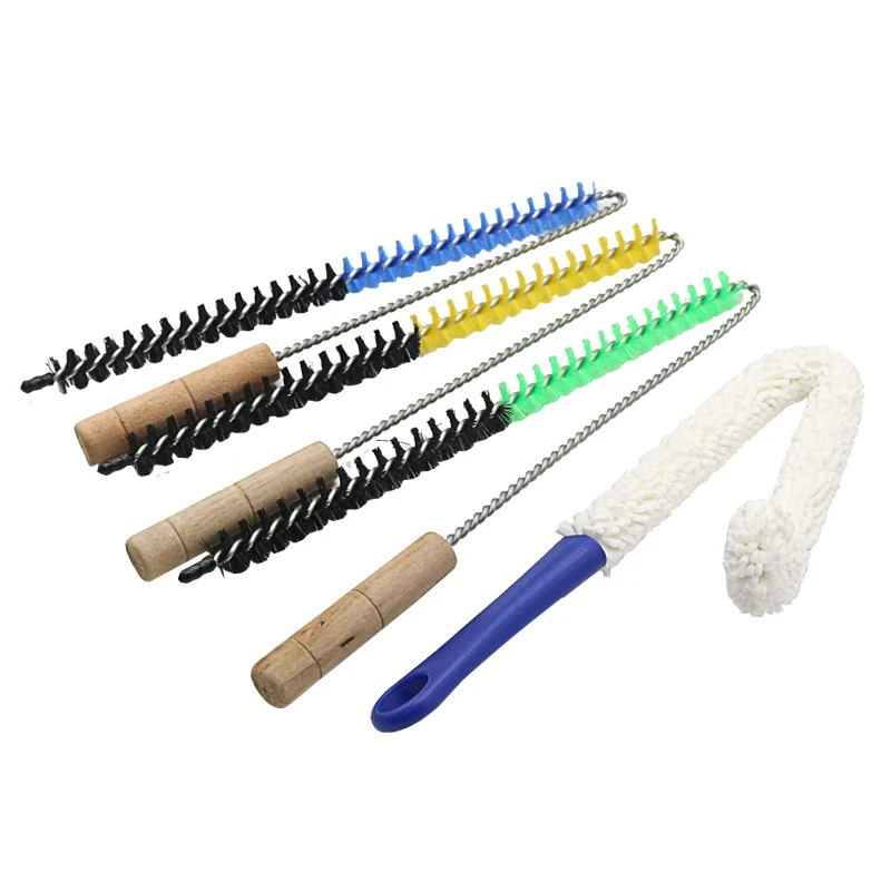 

SY 2 Size/Set Wooden Handle Hookah Cleaning Brush For Shisha Hookahs Narguile Base Sponge Cleaning Tool Smoking Accessories