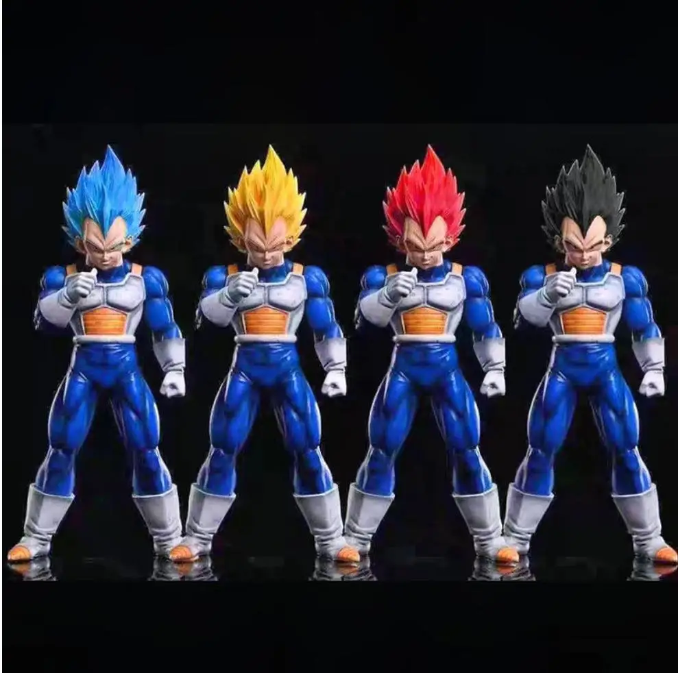 29 centimetri Anime Dragon Ball Z Grande Vegeta Blu Scuro Super Saiyan Figura In Piedi Dbz Modello Bambola Giocattolo Ornamenti Statue Desktop