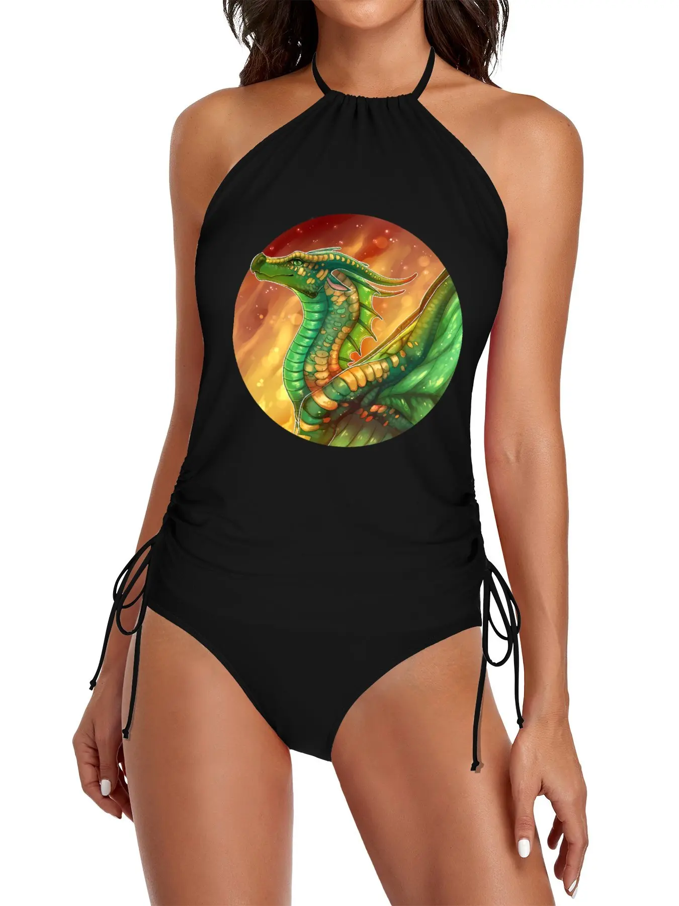 Wings of Fire - Sundew Split Купальник Комплект женский купальник женская пляжная одежда купальный костюм Женское бикини