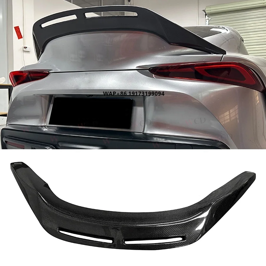 

GR Toyota-Supra A90 A91 MK5 2019 Carbon Fiber Rear Trunk Spoiler Wing Lip Car Accessories
