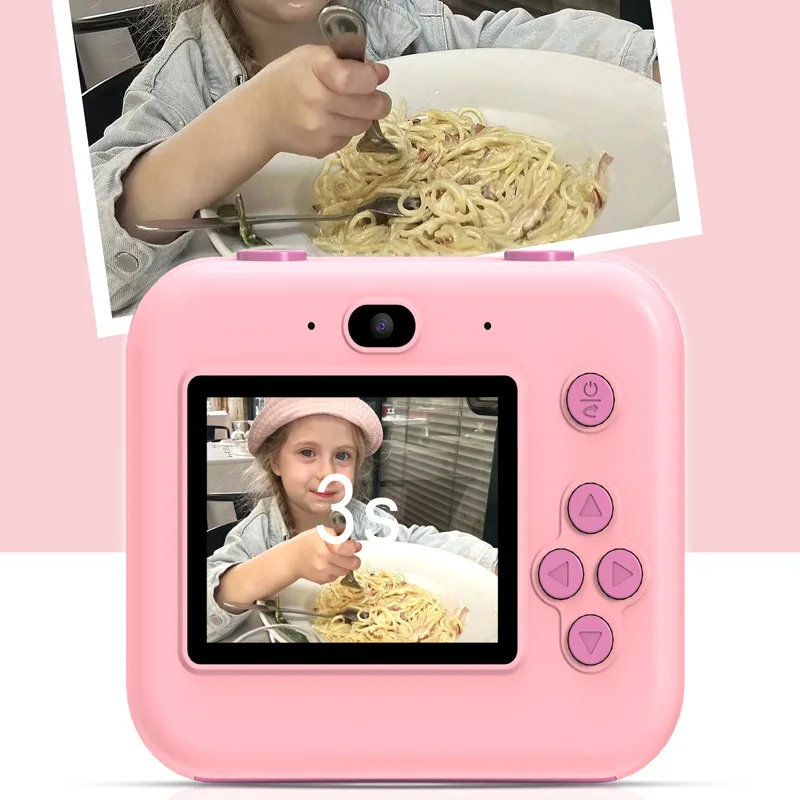 Manufacturer Wholesale Children's Mini Dual Camera CMOS Sensor Full HD 120 Wide Angle Plastic MicroSD 32GB Built-in Memory