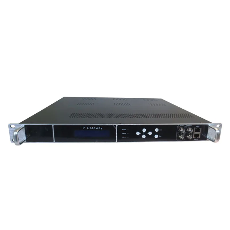 Professioneller Empfänger FTA IPTV Encoder Headend Tuner RF DVB T2 zu IP Gateway zu RF Konverter