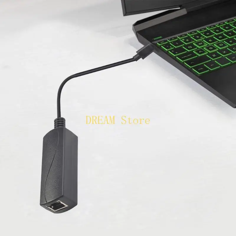 기가비트 PoE-USB C 변환기 POE-유형 C 드라이버 5V 출력 10/100/1000Mbps 이더넷 어댑터 모바일 장치 광대역 베스트 세일