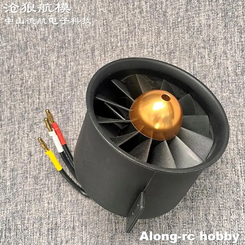Freewing Model Parts 90mm 12 Blades Propeller EDF 6S E72216 V2 3668-1960KV In runner Motor Max 4Kg Thrust for 90 Jet RC Plane