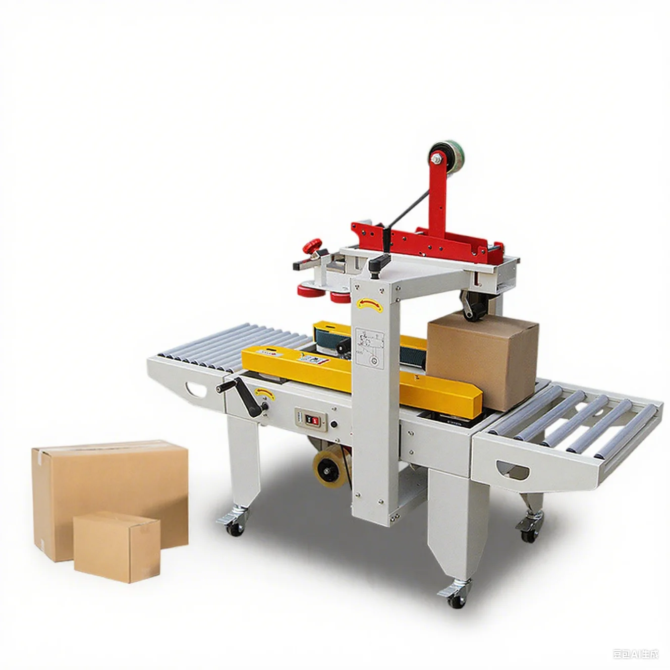 آلة ختم الصناديق الأوتوماتيكية عالية الجودة لصناديق الكرتون آلة التعبئة والتغليف لعلبة كرتون الجذر #1