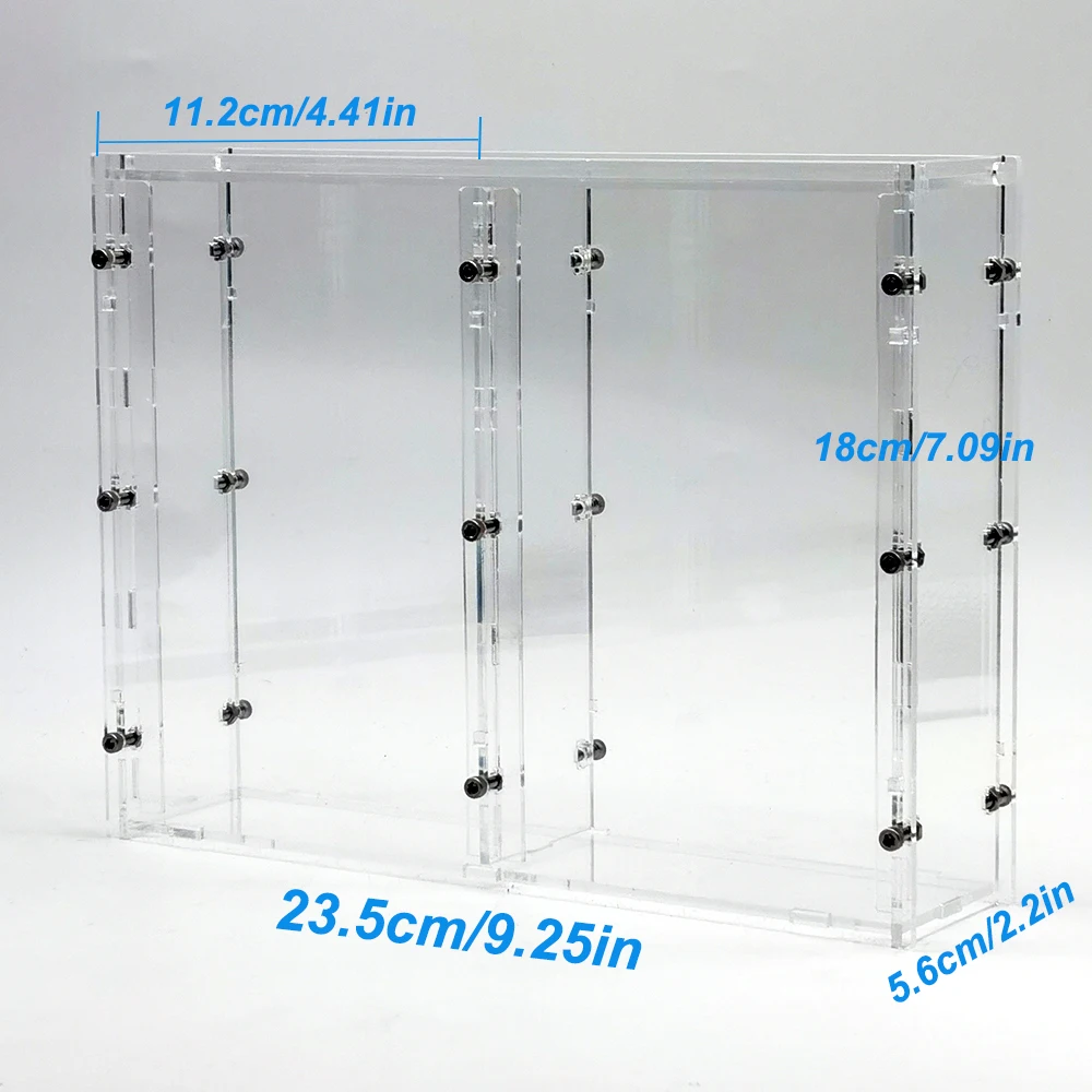 Bob Acryl 1/64 Modellauto-Vitrine für MINIGT RLC, transparente hochwertige Acrylbox /ohne Autos – Detail 23