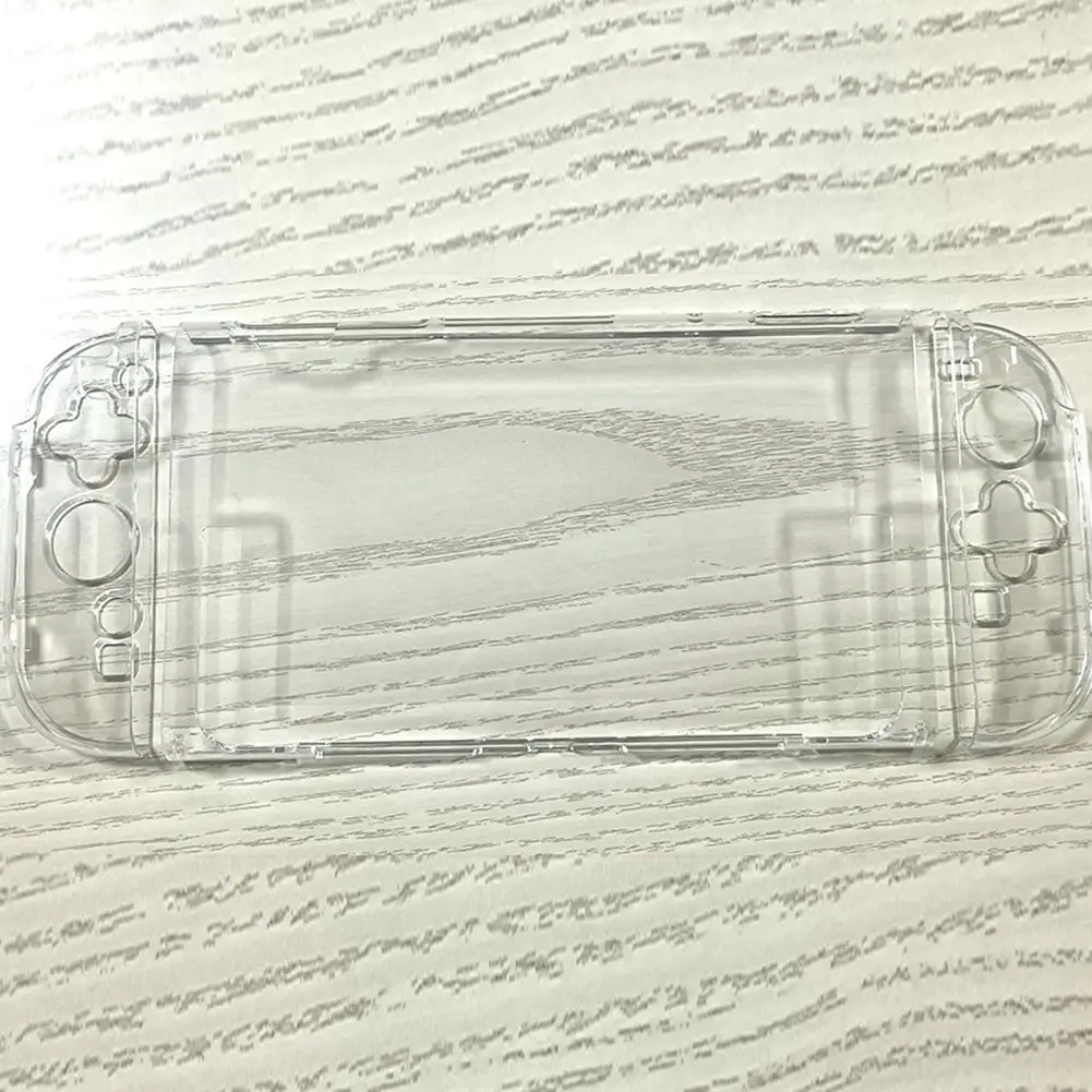 For Nintendo 2 Game Case Split Host Transparent PC Crystal Case Non-slip Protective Case Shell Game Case Accessories