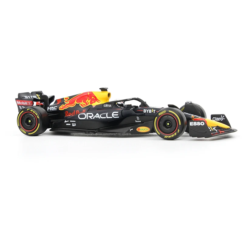 Bburago-Modelo de carro de liga fundido, Campeão 1 #, Verstappen Red Bull Racing, RB18 #11, Brinquedo Perez, Presente De Coleção, 1:43, F1 2022