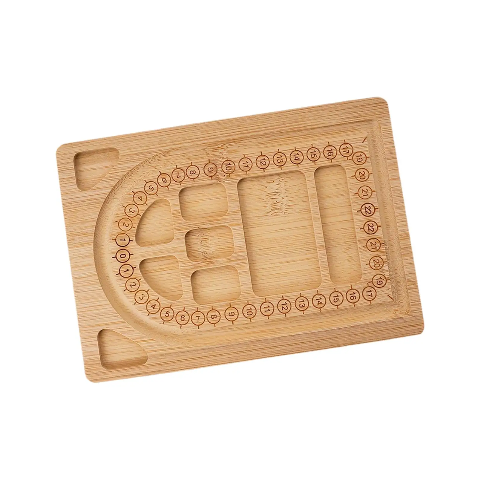 

Wooden Bead Board Professional, Compact Art Crafts, DIY Hobbies Multipurpose, Jewelry Design Mat for Jewelry Making Bead Tray
