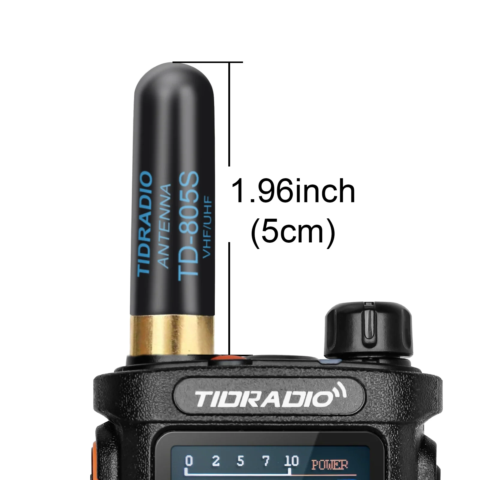 TIDRADIO TD-805S Walkie Talkie Accessories VHF/UHF Ham Radio for BaoFeng UV-5R,5RM, K5Plus, UV-21R, ,TD-H3,TD-H8