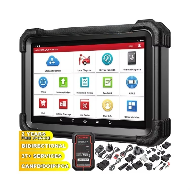 

X431 Pro3 APEX Auto Car Diagnostic Scanner Tool Vehicle Machine Diagnosis for Cars Diagnostics Tools