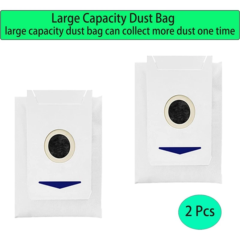 بديل JDZD لـ Yeedi M12 PRO + ملحقات جهاز آلي لتنظيف الأتربة فرشاة جانبية رئيسية فلتر Hepa ممسحة قماش