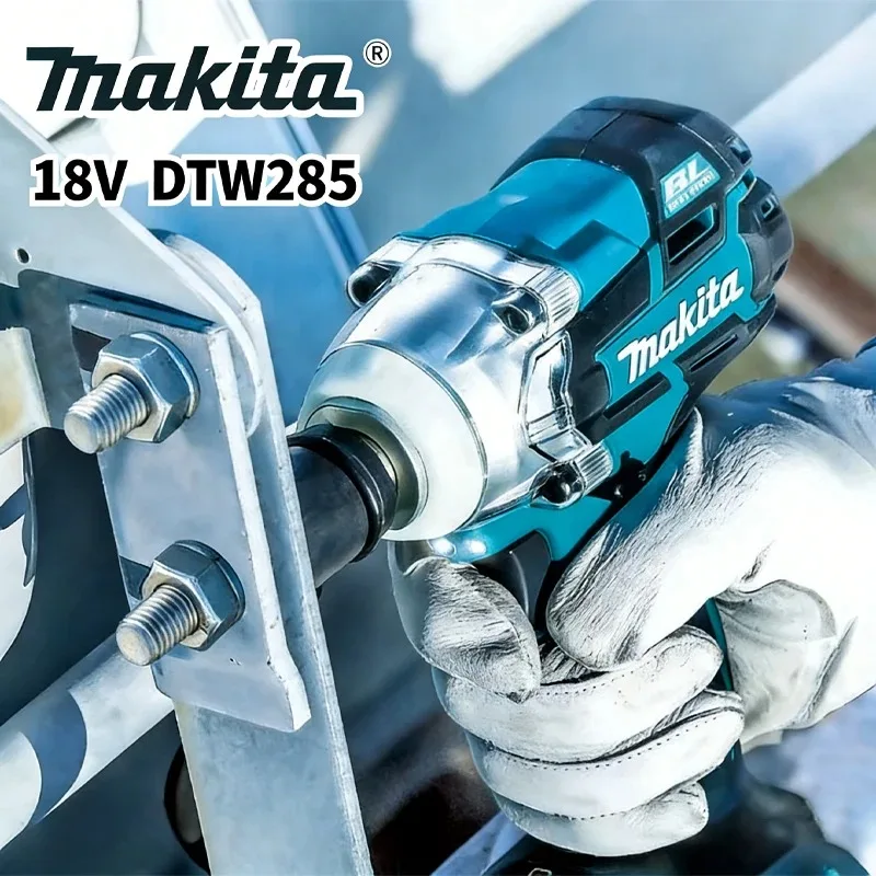 

Аккумуляторный гайковерт Makita DTW285 520N.M, бесщеточный, с высоким крутящим моментом, перезаряжаемый, для Makita 18V