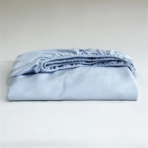 100% Mulberry Silk Fitted Bed Sheet with Elastic Bands 23 Momme Smooth Natural Silk Mattress Cover Single Double King Queen Bed - Image 9