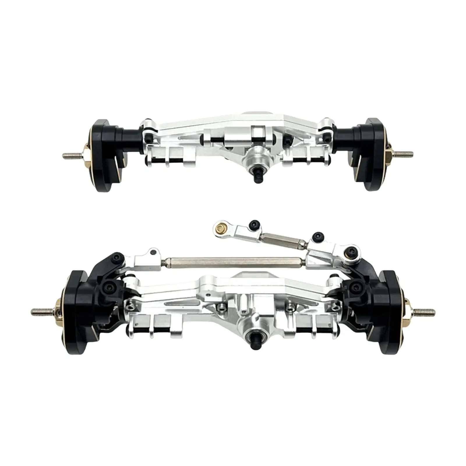 

RC Vehicle Front Rear Axles Kit Accessories Replacement Part for H12Y H12Y+ H12P 1:12 RC Car Modification DIY