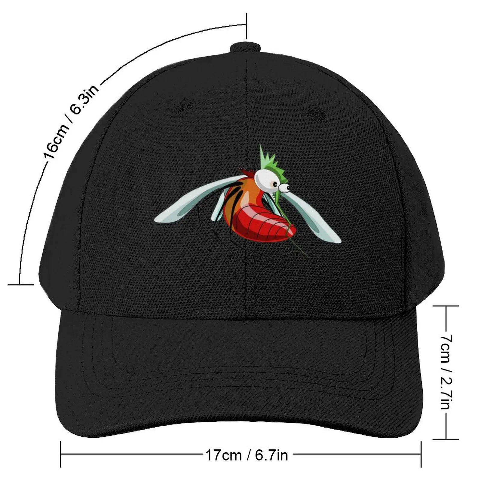 MOSQUITO Baseball Cap fishing hat Rugby |-F-| Men Caps Women's