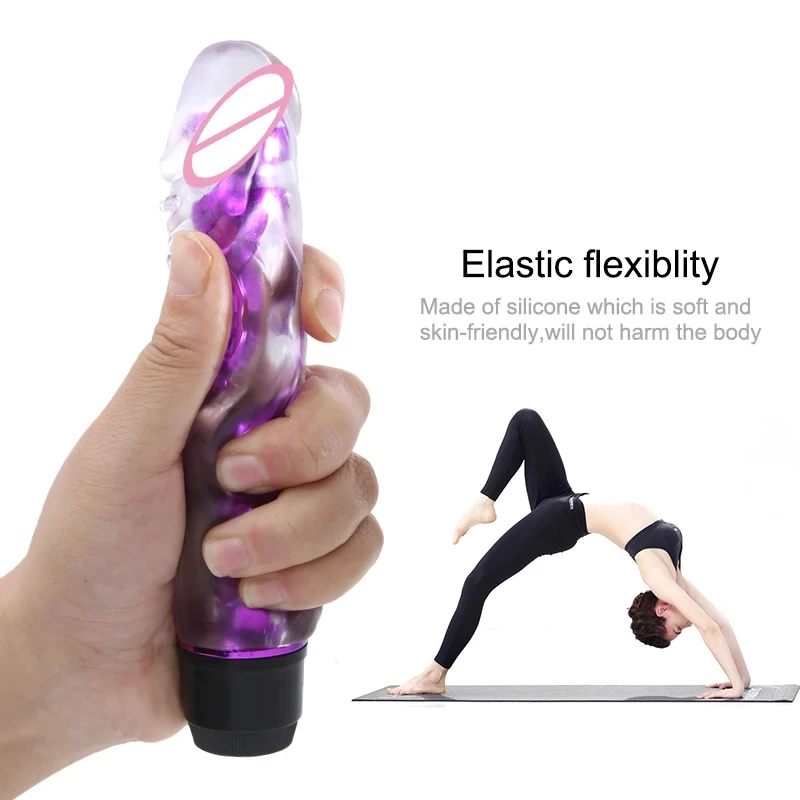 Powerful Dildo Vibrator for Women, G Spot Vibrators, Nipple Clitoris Stimulator, Female Sex Toys, Adult Goods, Masturbator