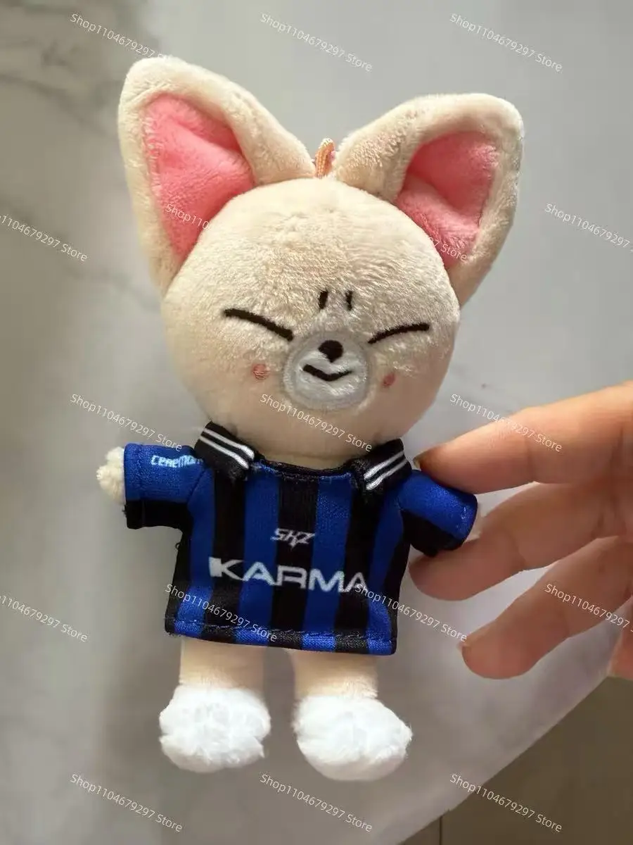 جديد SKZOO الضالة الاطفال قميص أزرق نمط المعبود نفس النمط ستار مطاردة حفل الشعور SKZ مروحة يمكن Bangchan لي Minhao أفخم المفاتيح #4