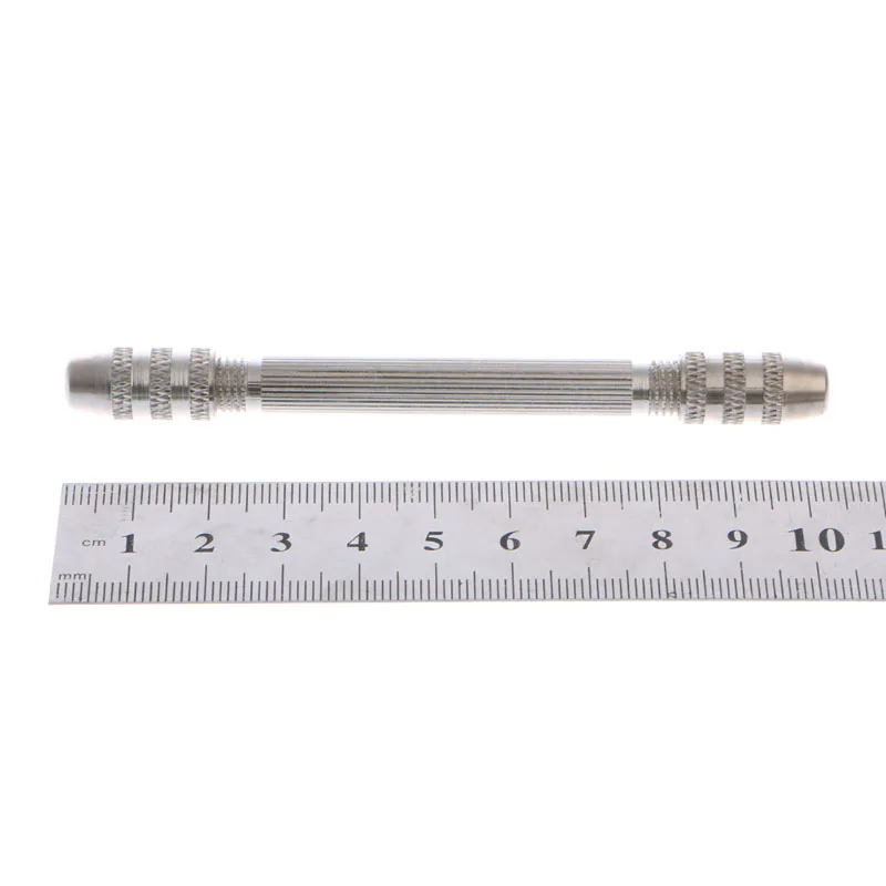 Double Ended Pin Vise DIY Hand Drill Pin Vise Resin Drill Tools with Collet Dril