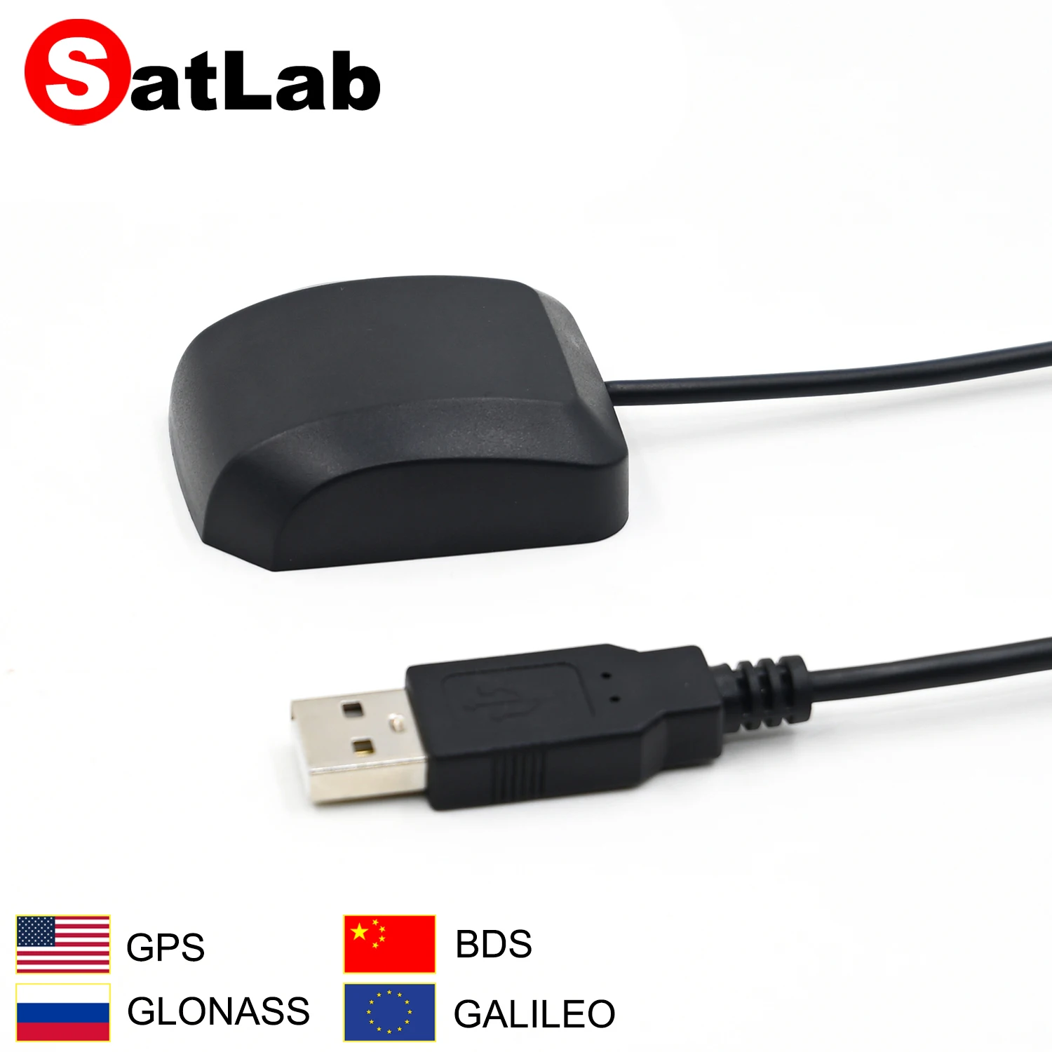 Windows Android USB GPS GNSS Receptor M8N M8030 USB NMEA Antena GPS GLONASS Galileo BeiDou QZSS SBAS 1-10Hz, magnético à prova d'água