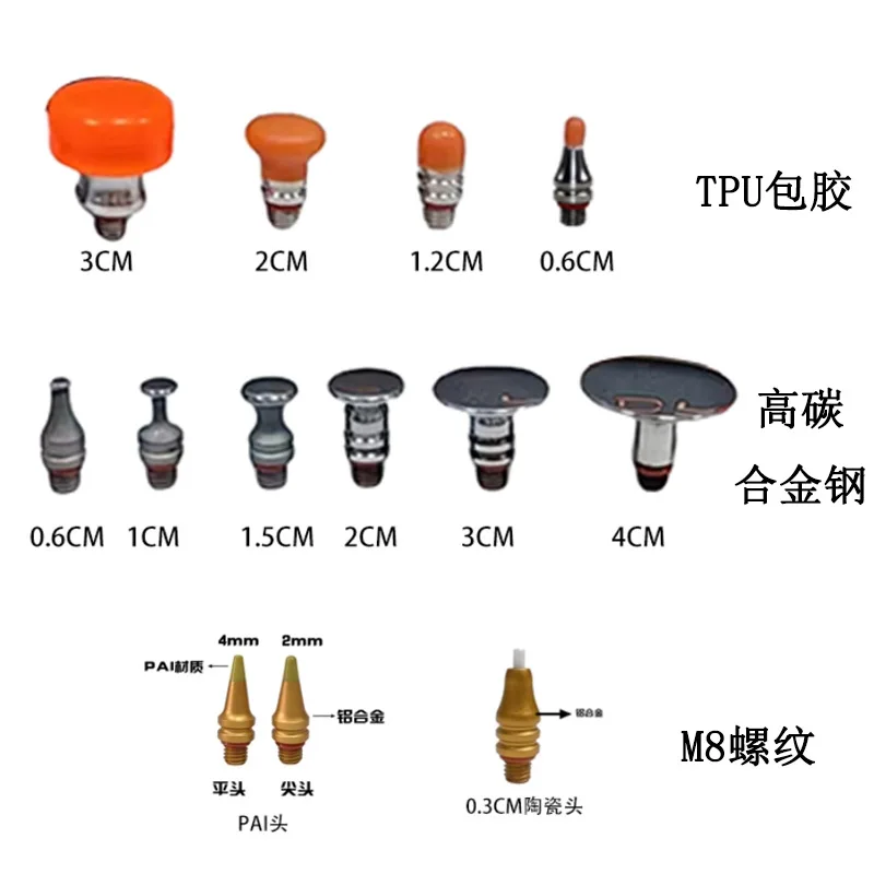 Car Dent Repair Tool, Double Hammer Double Pen Set, Dent Dent M8 Traceless Tapping Repair Sheet Metal Free