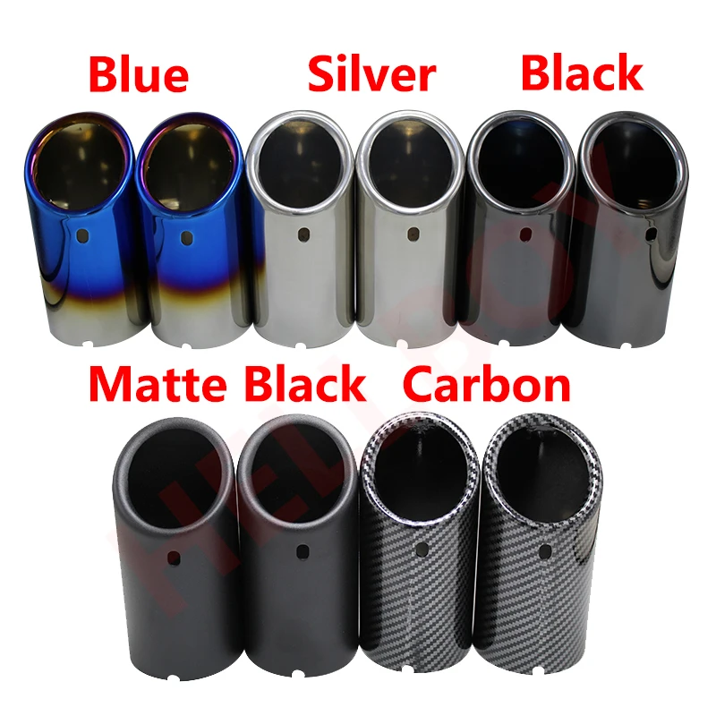 

Exhaust Muffler Tips Pipe Auto Accessories For VW Volkswagen Jetta MK6 Polo Bora Lavida 1.4T Golf 6 Golf 7 MK7 For BMW E90 E92