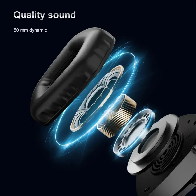 TAIDU T01 2.4G سماعات لاسلكية بأربعة أوضاع مريحة للحد من الضوضاء RGB E-sports Gamer Walorant سماعة رأس مع ميكروفون