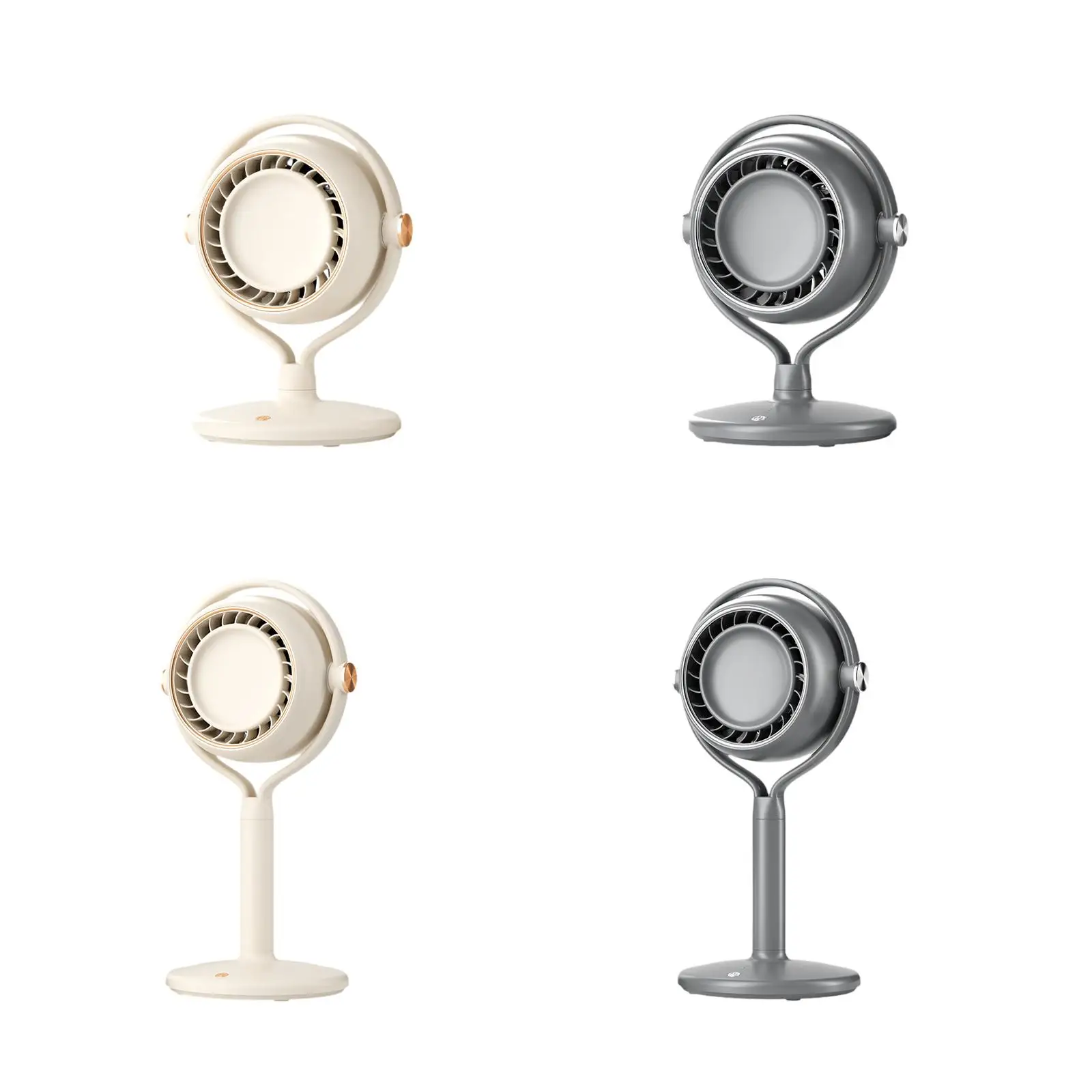 Portátil Silencioso Multifuncional Fan, Personal Fan, Desktop Fan, USB Desk Fan para Camping, Beach Table, Home Travel, Ajuste de 3 velocidades