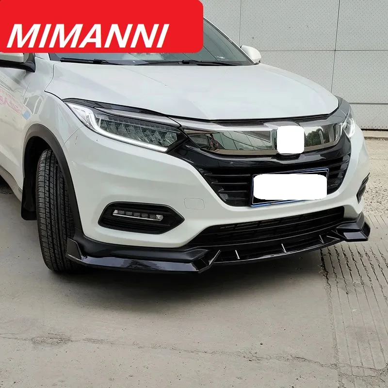 Car front bumper trim front lip For Honda XRV VEZEL  2019-2021