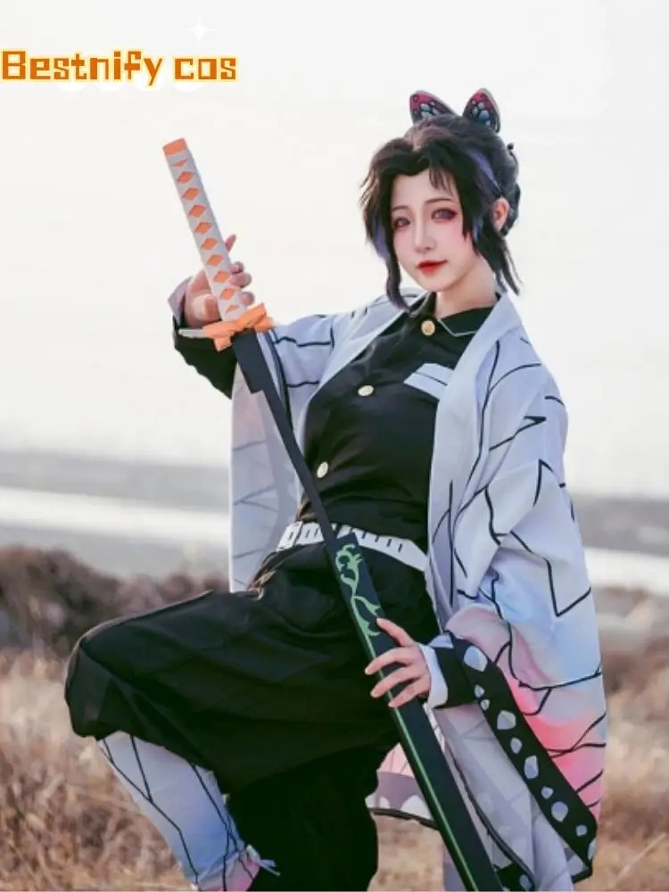 كوشو شينوبو تأثيري حلي ، شعر مستعار أنيمي ، زي هاوري ، النساء والأطفال ، ملابس هالوين