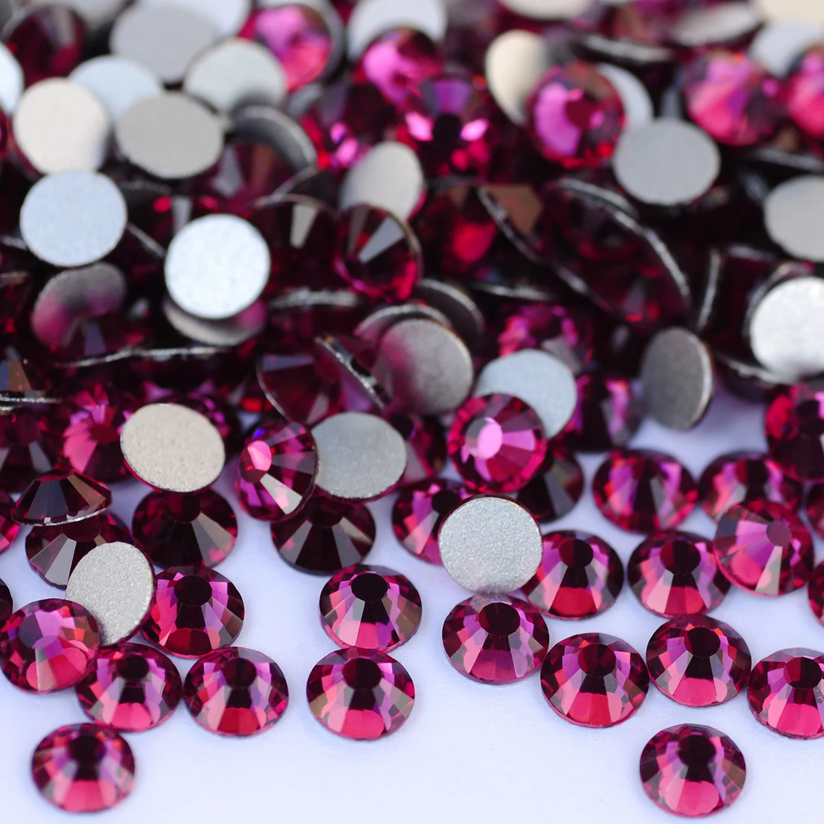 Hochwertige Glas-Strasssteine – Nail Art Fuchsia Bewertung und Preis
