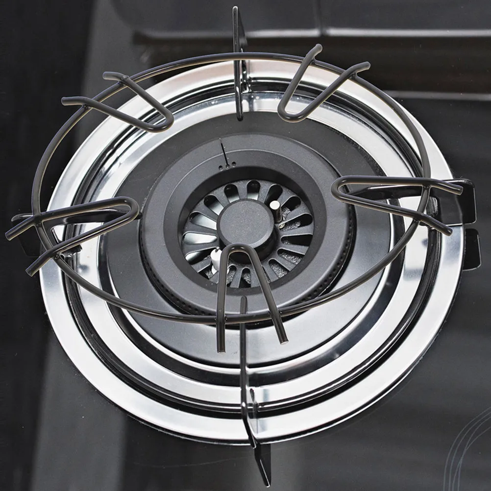 Gas Stove Milk Pot Rack Stable Support Bracket Small Pot Holder Cooktop Stove Grate Ring Kitchen Gas Range Cookware Stand