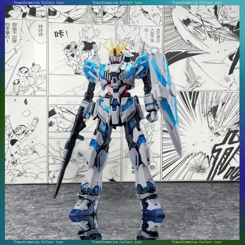 

【IN STOCK】NEW CAOYUAN MODEL MG 1/100 RX-9 NARRATIVE Nt Ver.Ka Assembly Model Collectible Anime Action Figures Model Gifts Toys