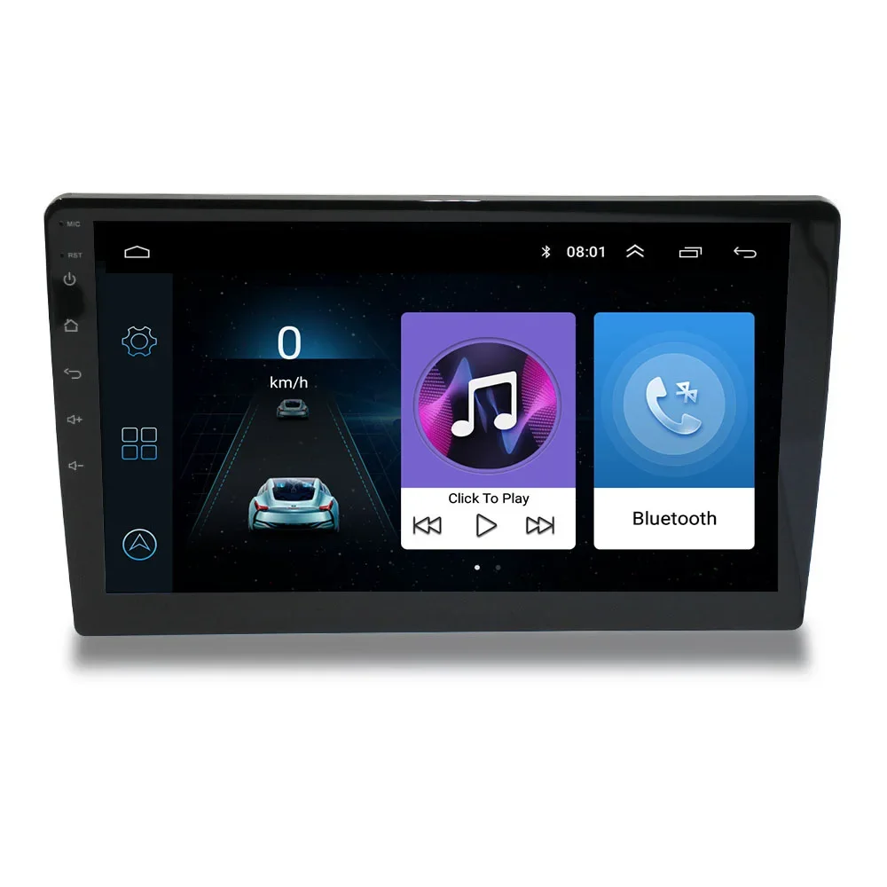 Audio car stereo universal big amplifier 2 din 10 pulgadas android car radio