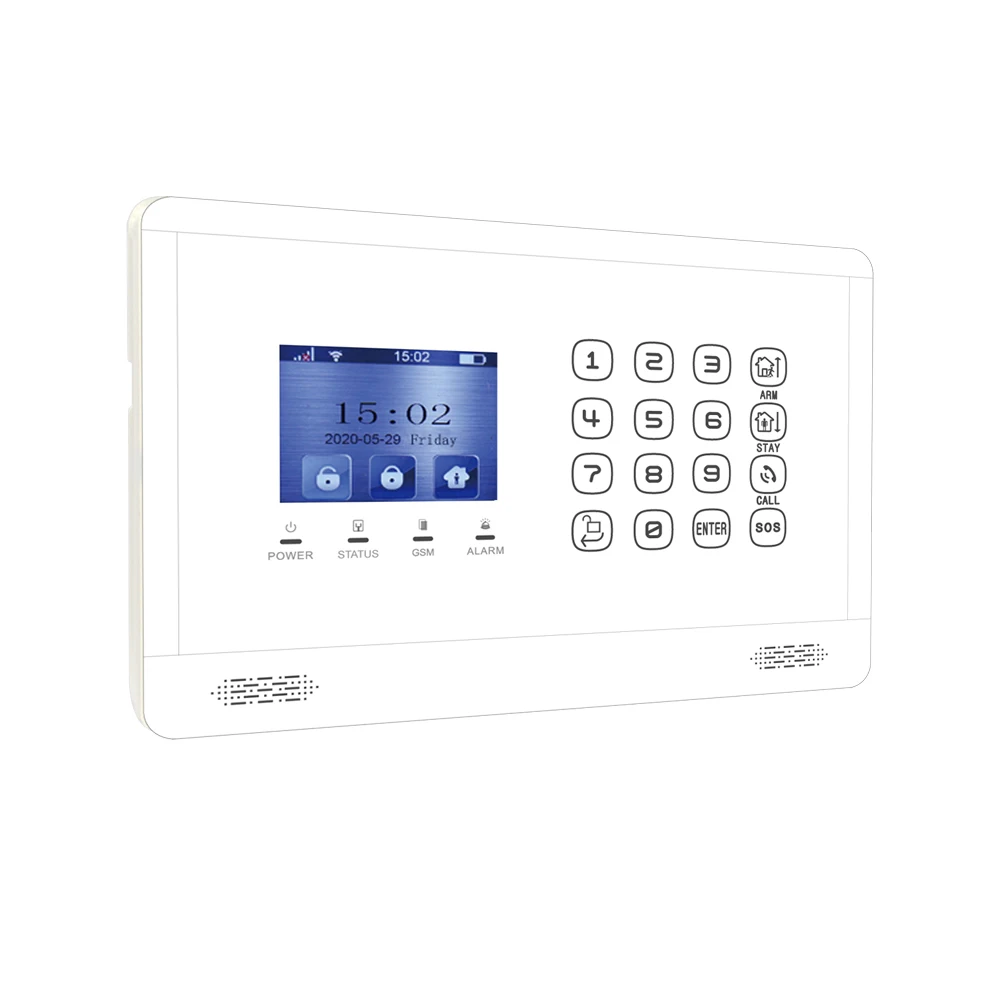 APP Controle Inteligente GSM Alarme sistema Russo/Inglês Voz Wireless Home Security Alarme Dispositivo