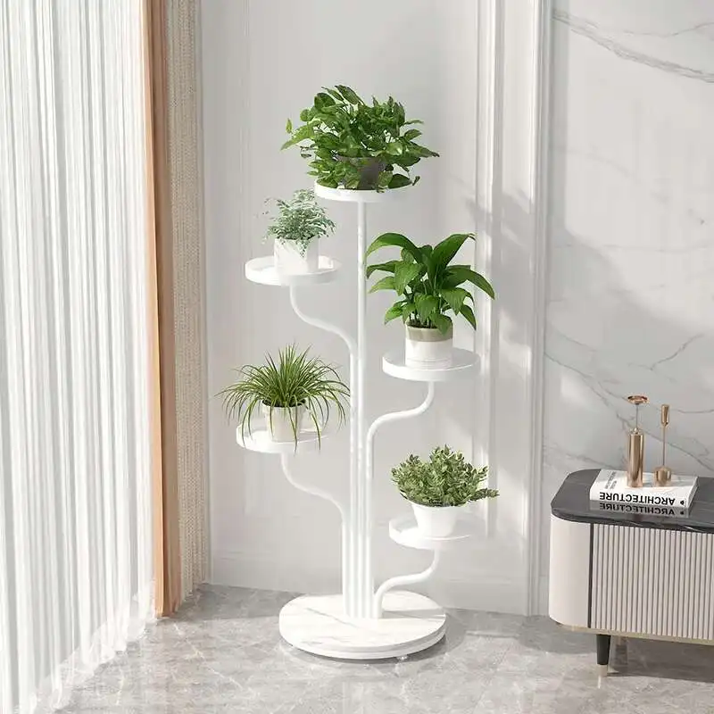 

Modern Designer Nordic Flower Stand Aesthetics Decorations Fashion Plant Stand Indoor Light Luxury Plantenrek Home Furniture