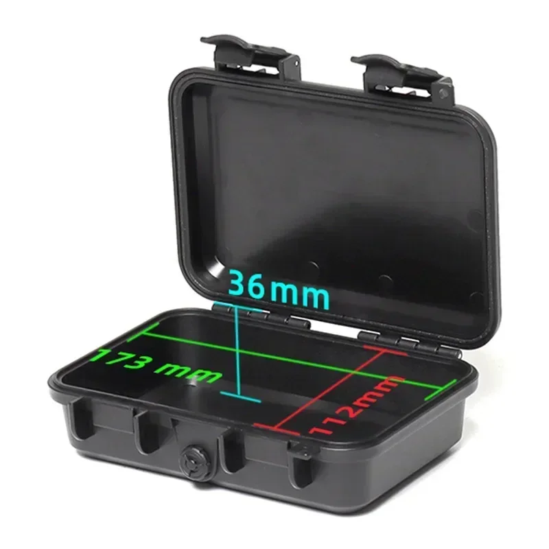 Portable Tool Box Protective Plastic Box Instrument Equipment Waterproof Moisture-proof Safety Protection Outdoor Exploration
