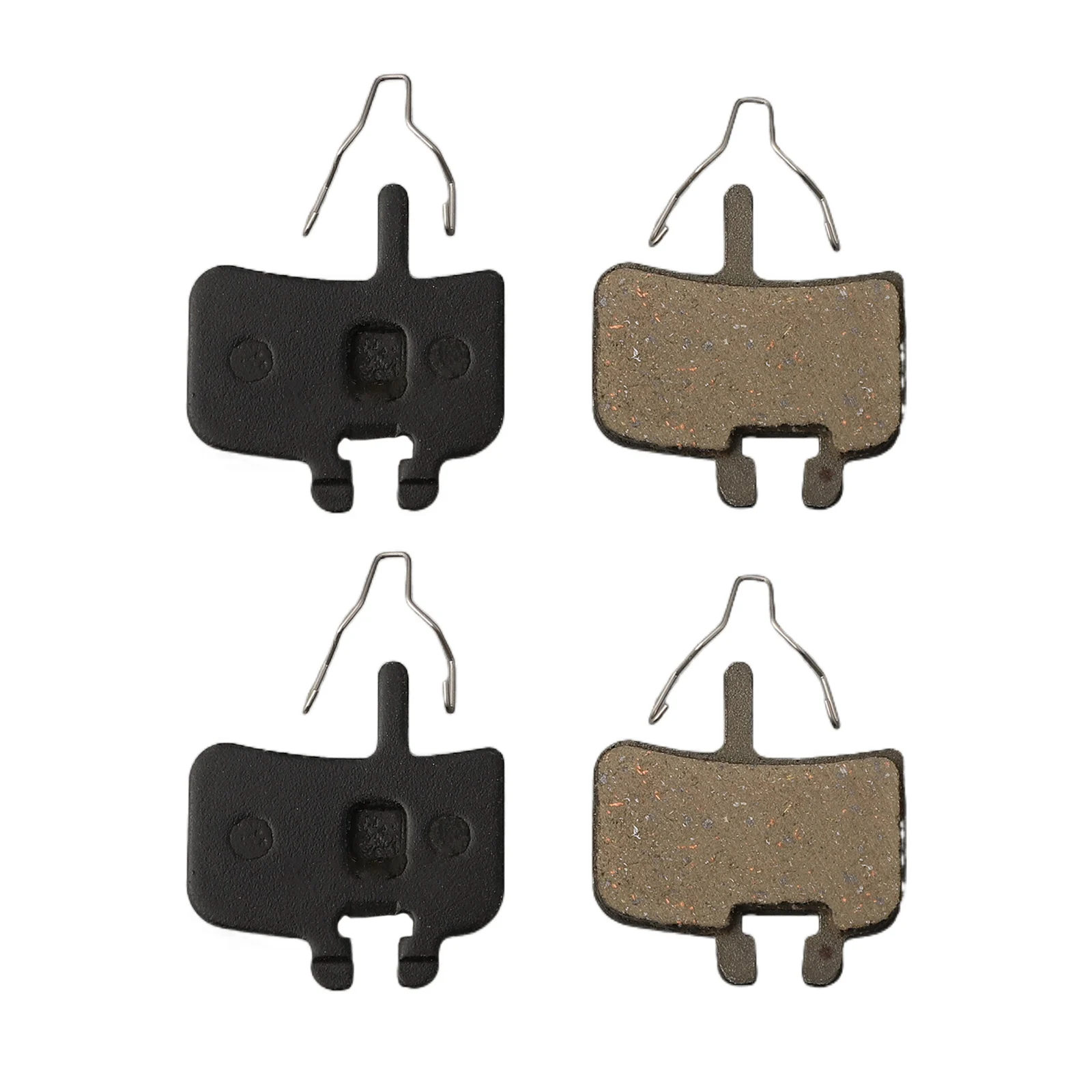 2 Pares de Pastilhas de Freio Duráveis para Bicicletas Projetadas para Hayes HFX9 MAG NINE HFX1 com Resina Semi-Metálica