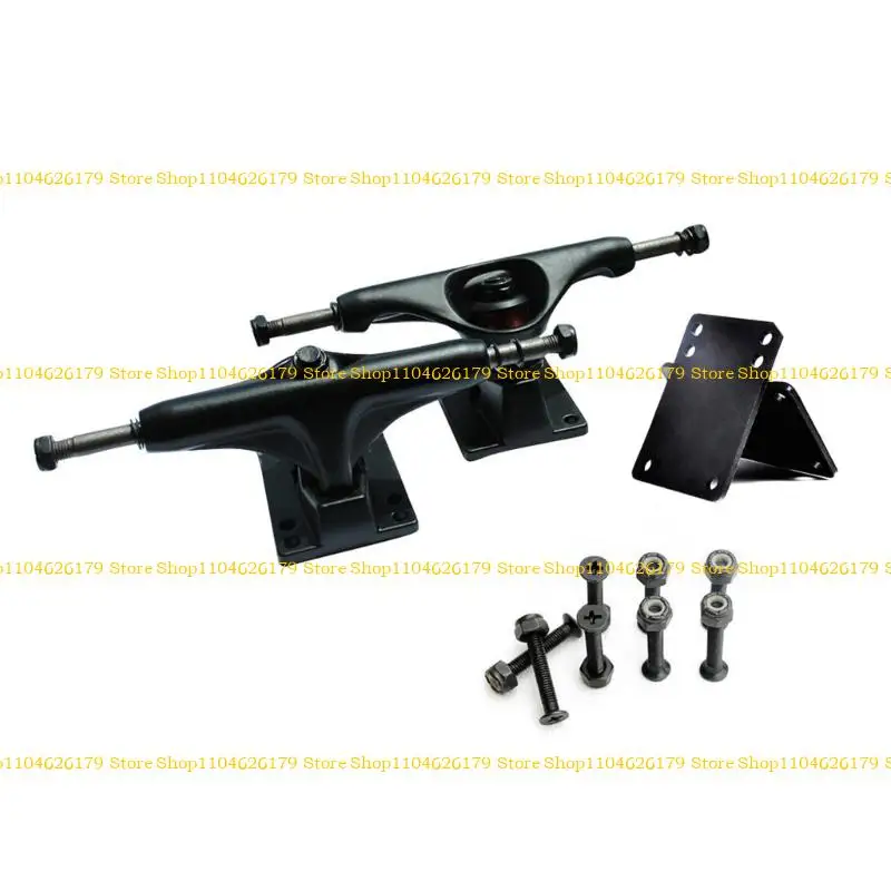 A1A2 2PCS Skateboard Trucks 5inch Räder Aluminium Longboards Truck Skateboard
