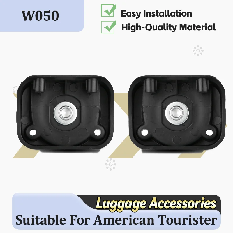 

For American Tourister W050 Luggage Wheel Accessories Ultra-quiet, Wear-resistant Swivel Wheels Easy To Install Travel Essential