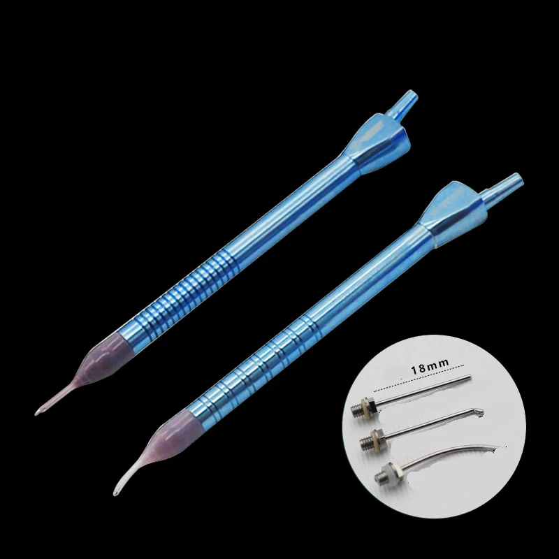 Eye Superlactation Handle Blue Sleeve Test Cap Alcon Blue Sleeve Straight Curved Syringe Needle