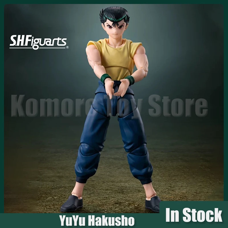 

Оригинальная фигурка S.H.Figuarts Yusuke Urameshi Yuyu Hakusho, аниме-фигурки, модель куклы, коллекционный декор для стола, игрушки, подарки на день рождения