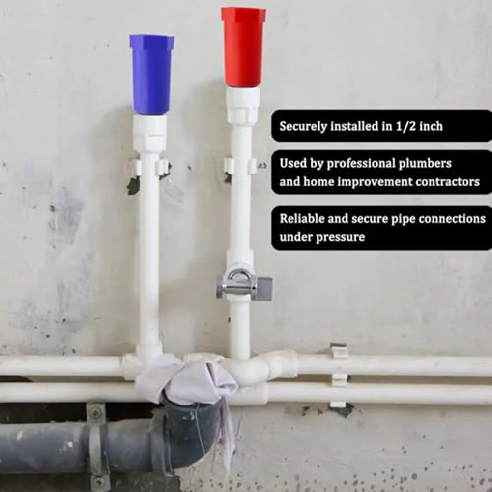 For Bathroom Pipes Leak Detection Tool Water Pipe Adapter For Leak Detection Plastic Construction Moisture Resistant