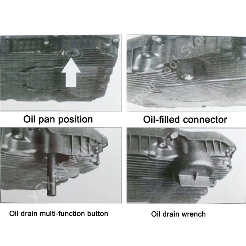 Transmission Oil Filler Tool For Mercedes Benz 725.0 9-speed Oil Change Tools Adapter Set