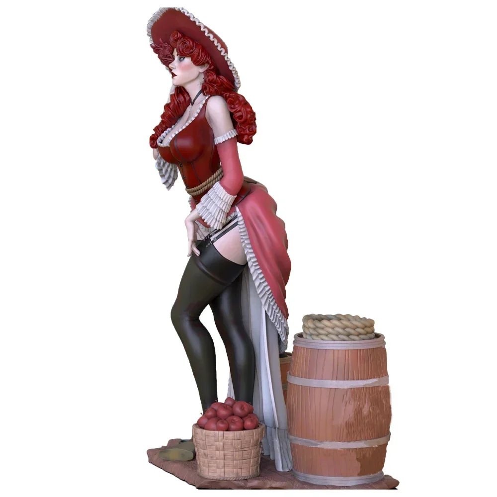 Redd Female Pirates Resin Figure Miniature 1:24 Resin Model Kit Unpainted Plastic Model Kit A411