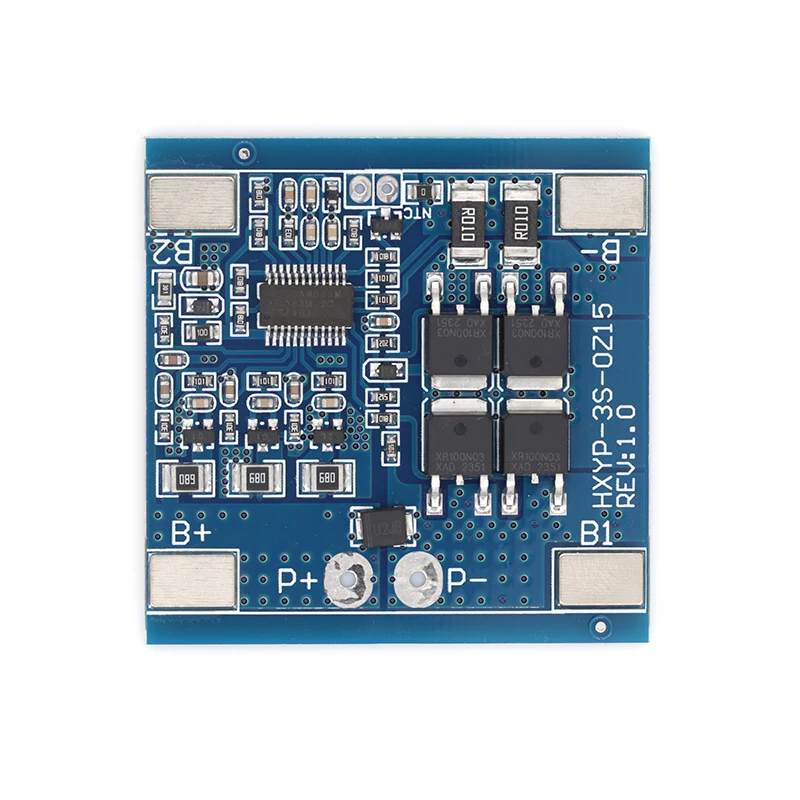 3S 12V 25A 30A BMS 18650 Lithium Battery Protection Board 11.1V 12.6V Anti-Overcharge With Balance And Temperature Control